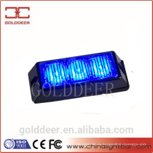 3Led IP67 impermeable azul Mini intermitente Led luces de advertencia (SL6231)